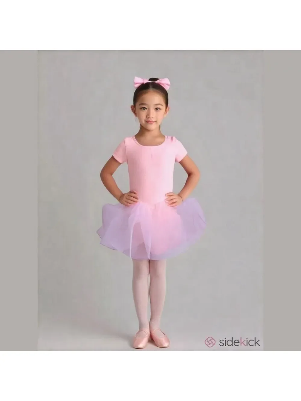 Arshiner Girls Ballet Leotard Dress Size 14 Pink